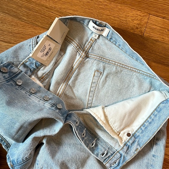 AGolde Parker Long Short Size 32 NWT - Picture 10 of 15